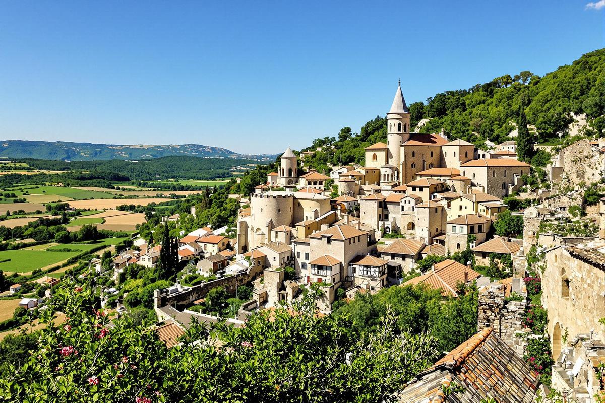 Perche a 635 metres daltitude ce joyau medieval merite amplement son surnom de Village dans le ciel de Provence Tourtour